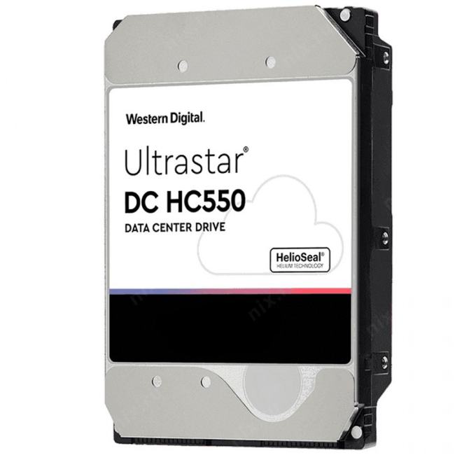 Жесткий диск Western Digital Original 16 ТБ 3.5 WUH721816AL5204 (0F38357) жесткий диск western digital ultrastar dc hс570 hdd 3 5 sata 22tb 7200rpm 512mb buffer 512e 0f48155 1 year wuh722222ale6l4