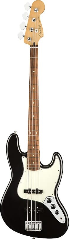 

Fender Player 4-String Jazz Bass Black с грифом Pau Ferro Player Jazz Bass