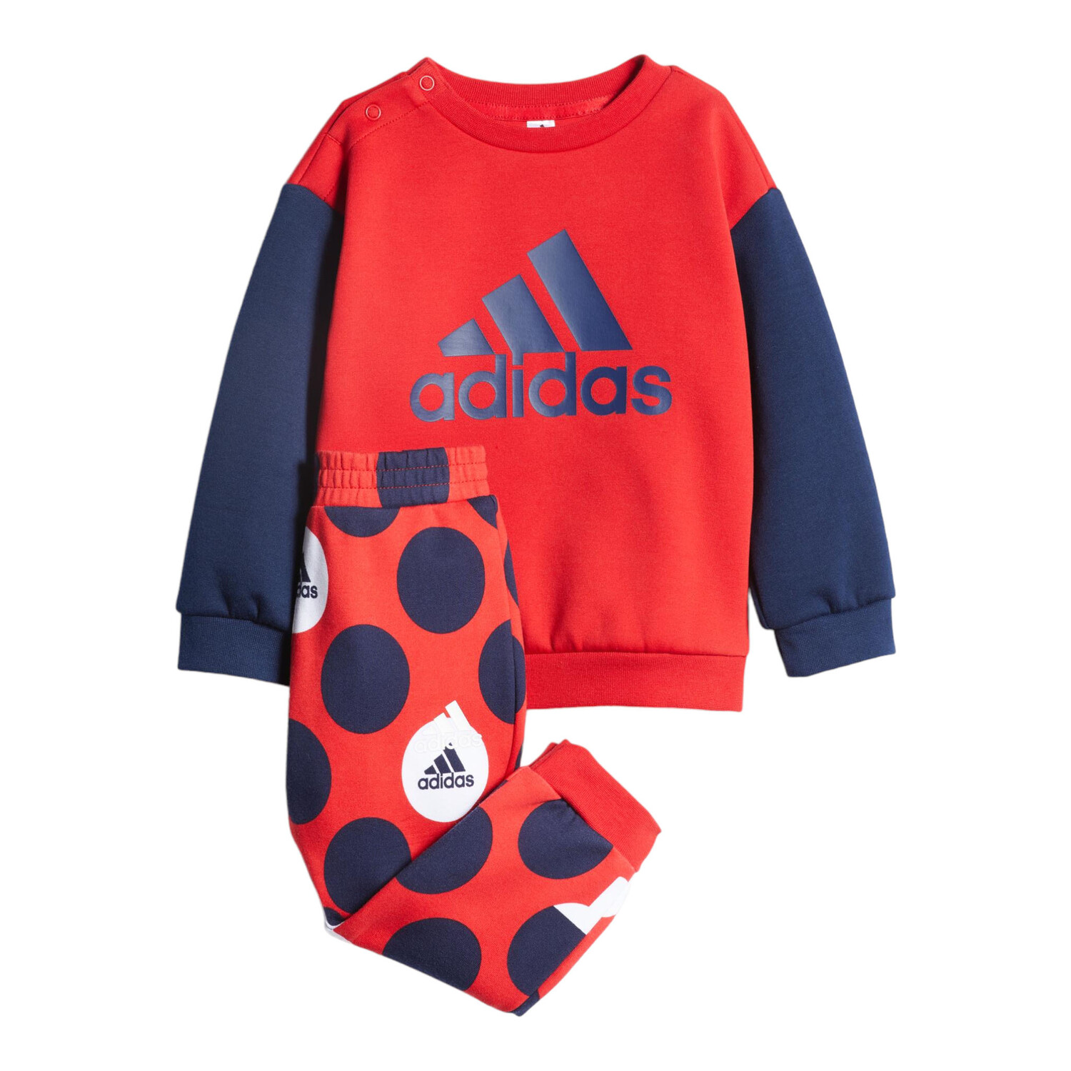 

Спортивный костюм Adidas Crew, красный/синий