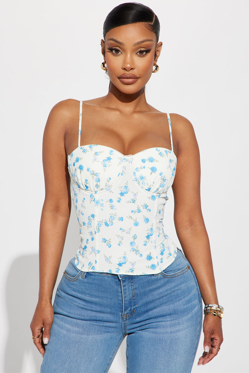 

Топ Fashion Nova GW23C6032, белый