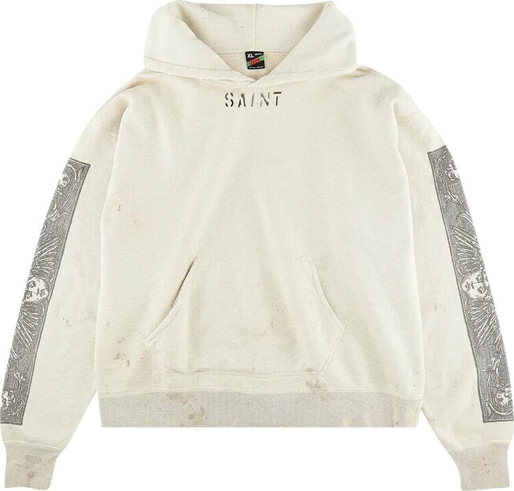 

Худи Saint Michael DT Mural Hoodie 'Grey', серый