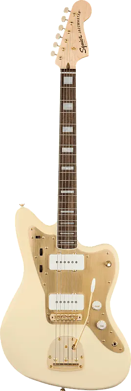 

Squier 40th Anniversary Jazzmaster Gold Edition Olympic White