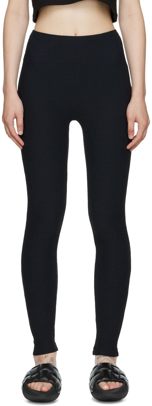 

Черные текстурированные леггинсы alexanderwang.t