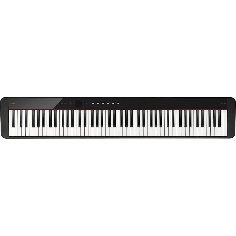 Casio Privia PX-S1100BK Цифровое полноразмерное 88-клавишное пианино Privia PX-S1100BK 88 Key Digital Piano Keyboard duoer portable 88 key electric piano bag keyboard thickness waterproof factory customize wholesale electrice piano bags