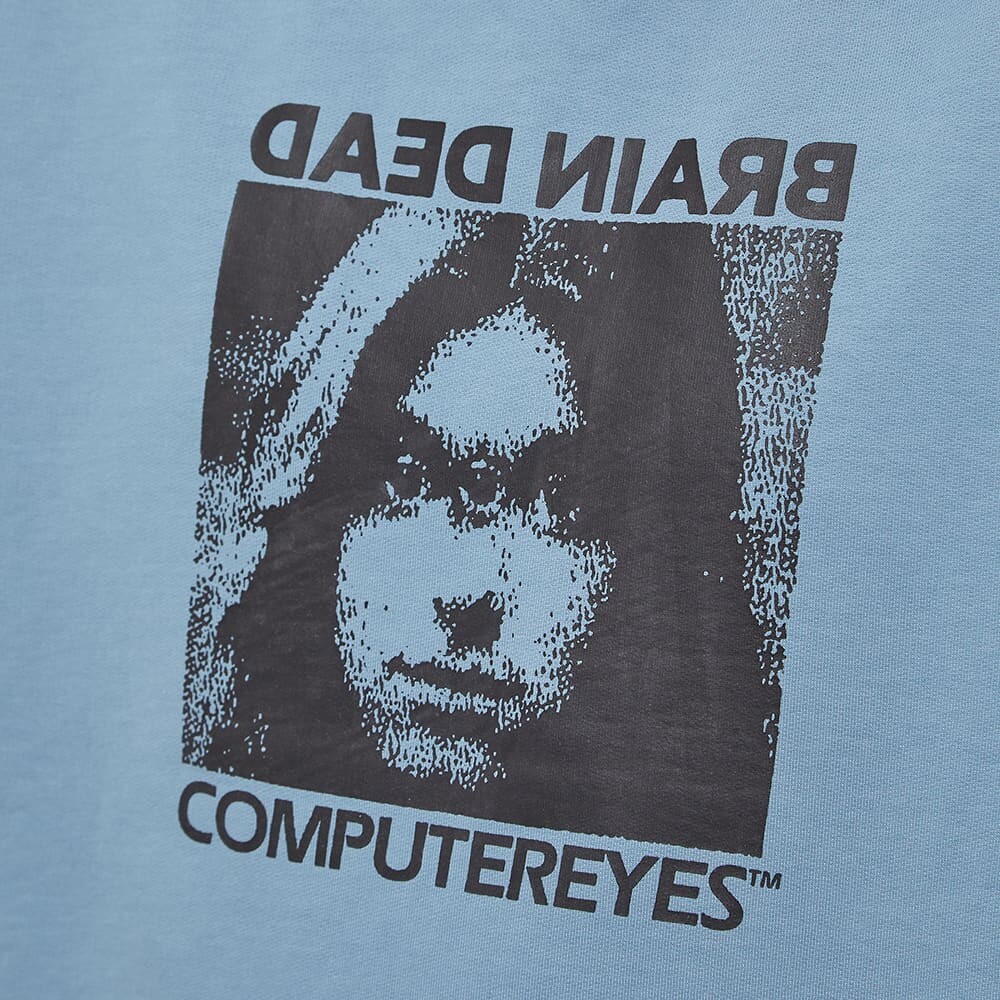 

Толстовка Brain Dead Computer Eyes Cew Sweat, Синий