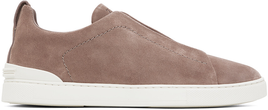 

Розовые кроссовки Triple Stitch ZEGNA, Розовый
