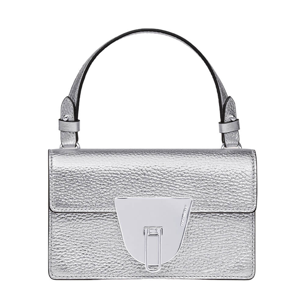 

Сумка Сoccinelle Spring Summer 23 Nico, серебряный
