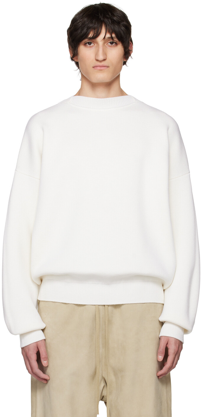 

Круглый вырез из шерсти Off-White Fear of God, Серый
