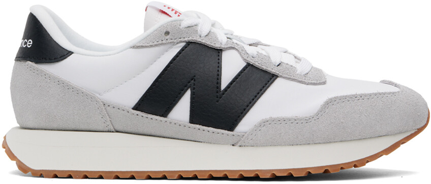 

Бело-серые кроссовки 237 New Balance