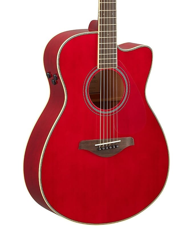 

Акустическая электрогитара Yamaha FSC-TA Transacoustic Cutaway, цвет рубиново-красный Yamaha FSC-TA Transacoustic Cutaway -Electric Guitar -