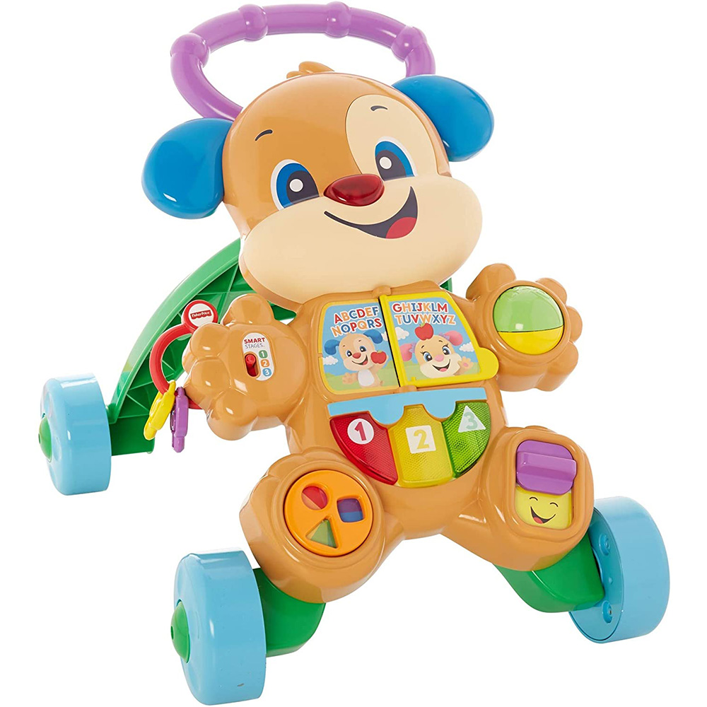 Каталка-ходунки Fisher Price Smart Stages Puppy Walker - фото