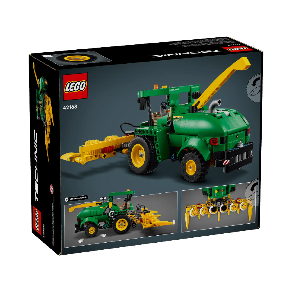 Конструктор Lego John Deere 9700 Forage Harvester 42168, 559 деталей конструктор lego technic 42168 кормоуборочный комбайн john deere 9700