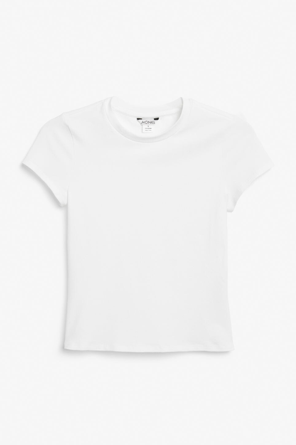 

Футболка Monki из мягкого классического хлопка, белый