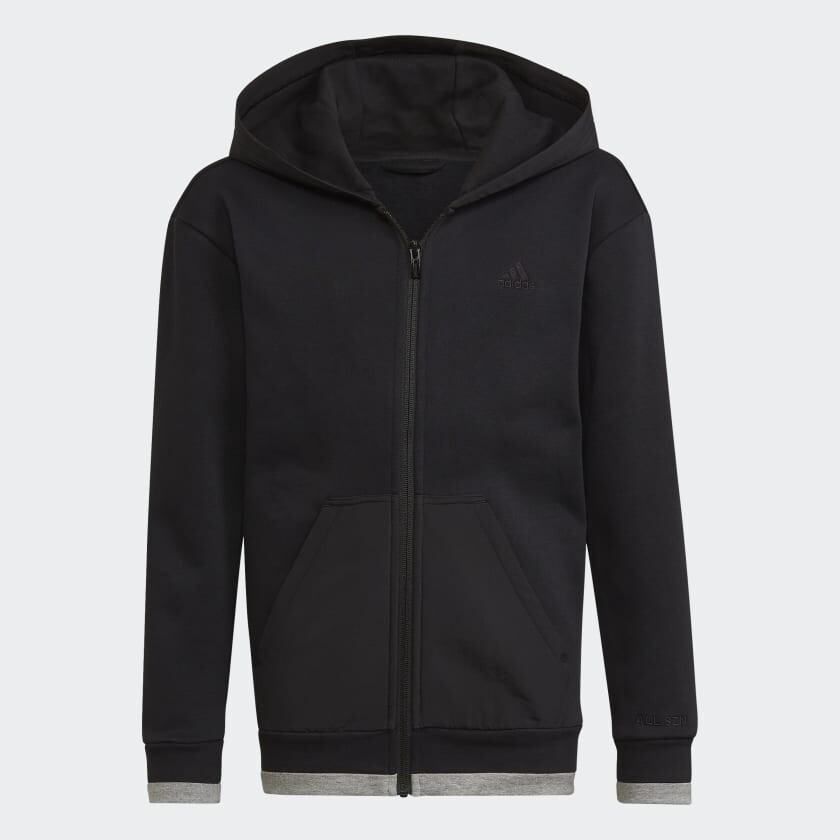 

Толстовка Adidas All SZN Fleece Full-Zip Track, черный