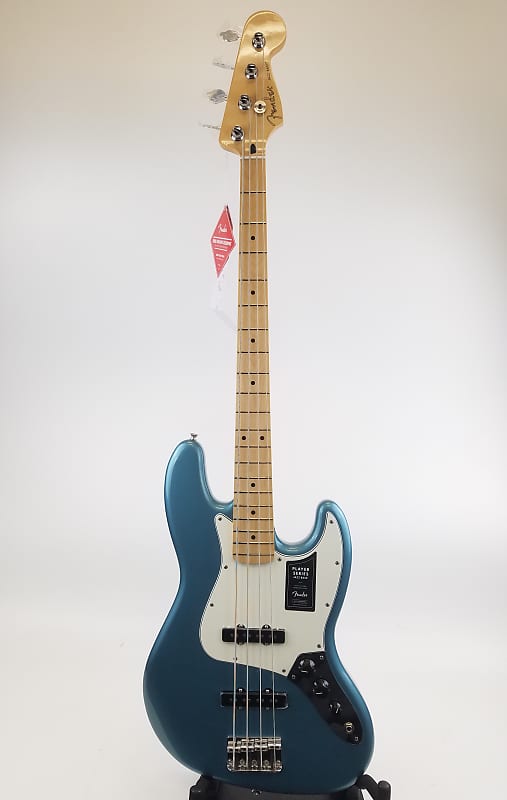 цена Fender Player Jazz Bass с кленовым грифом 2022 Tidepool Player Jazz Bass with Maple Fretboard