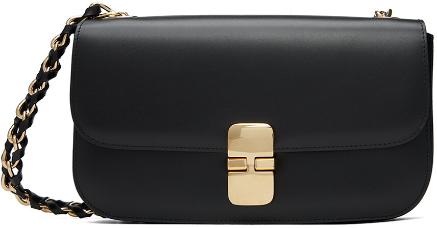 

Черная сумка Grace Chaîne Baguette A.P.C.