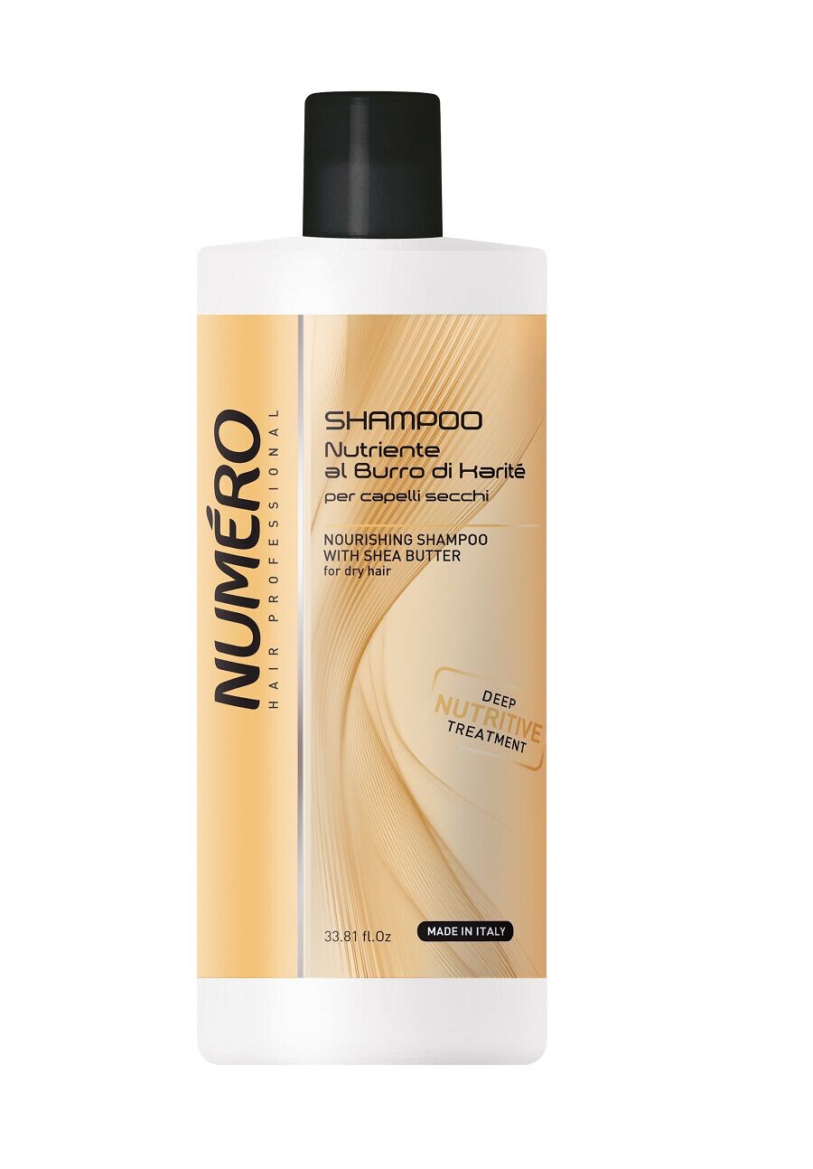 

Numero Nourishing With Shea Butter питательный шампунь для волос с маслом ши, 1000 мл