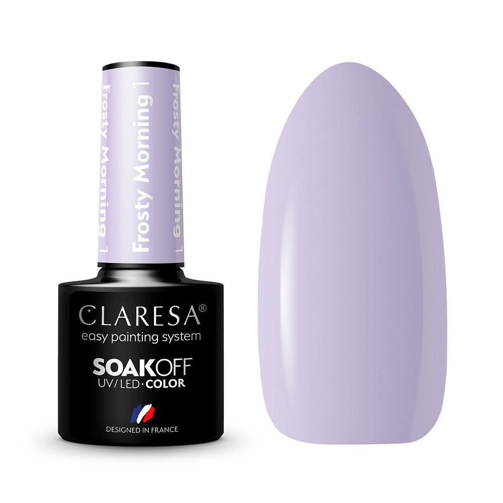 

Claresa Гибридный лак Soak Off UV/LED Frosty Morning 1 5г