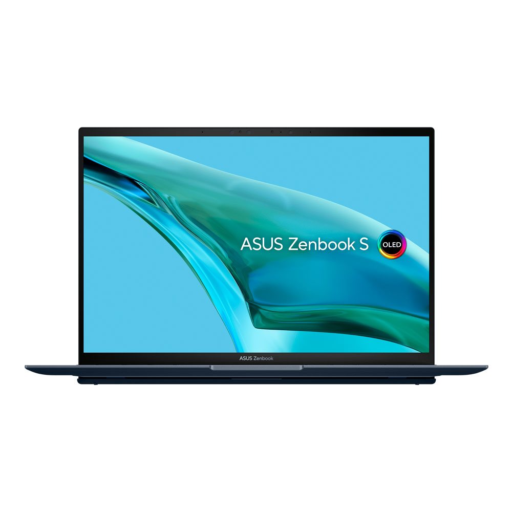 Ноутбук Asus Zenbook 13, 13.3 2.8К OLED, 32Гб/1ТБ, i7-1355U, Intel Iris, 60 Гц, синий, английская клавиатура ноутбук asus zenbook s 13 oled 13 3 32 гб 1 тб i7 1355u серый английская раскладка