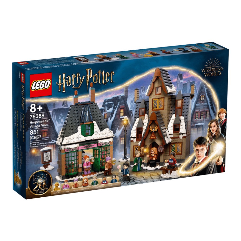 Конструктор LEGO Harry Potter 76388 Визит в деревню Хогсмид 86008 конструктор harry potter с led подсветкой гарри поттер визит в деревню хогсмид 323 деталей