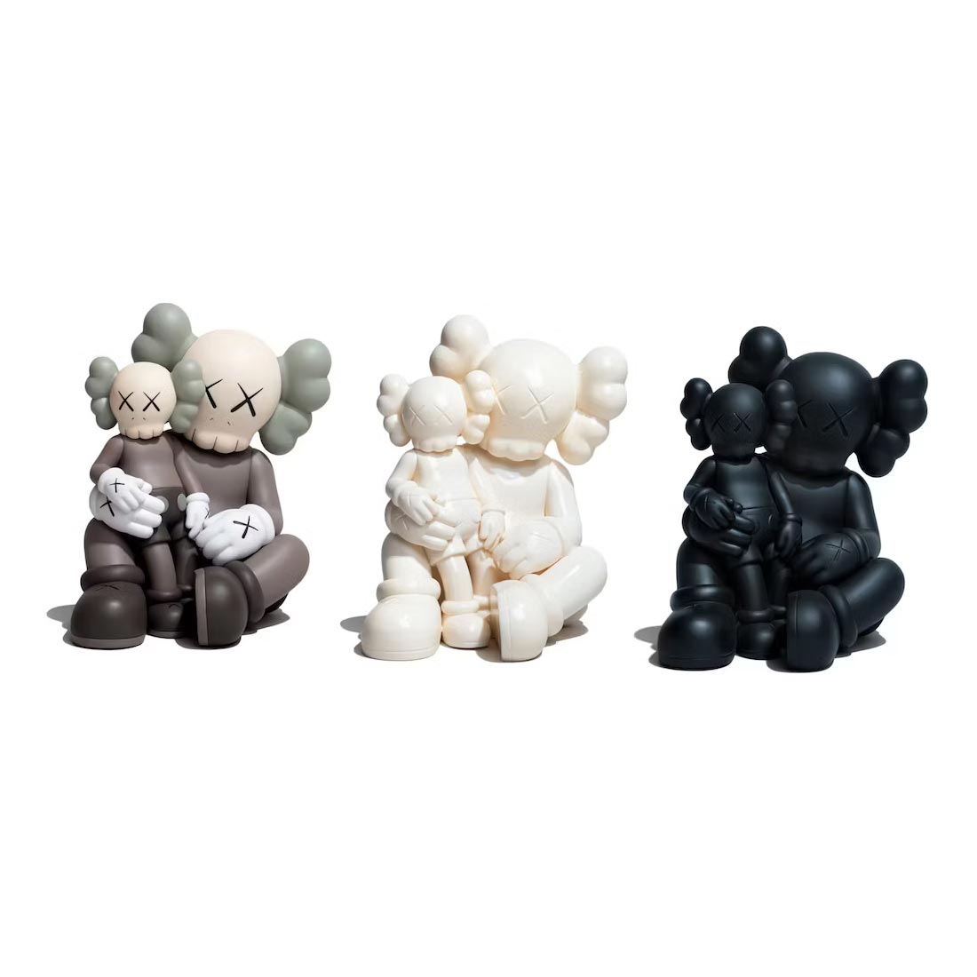 Набор виниловых фигурок Kaws Holiday Changbai Mountain, коричневый/белый/черный wild changbai mountain black ganoderma lucidum