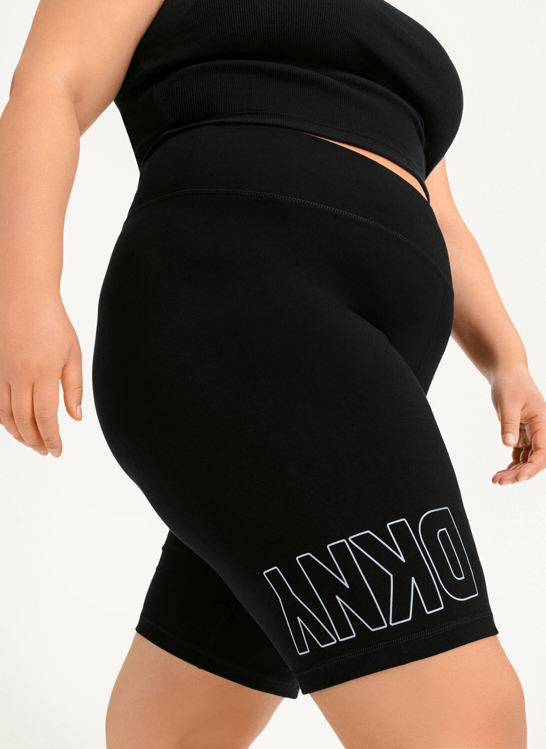 

Шорты велосипедные с логотипом Flip Reflect DKNY