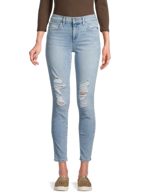 

Джинсы Скинни до Щиколотки Joe's Jeans Icon, голубой