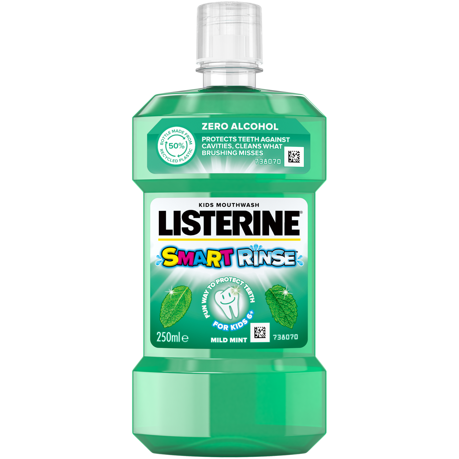 

Listerine Smart Rinse Mild Mint жидкость для полоскания рта, 250 мл