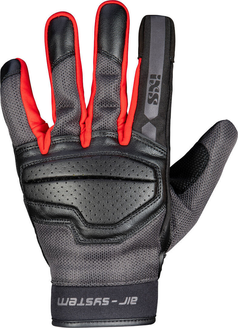 

Перчатки IXS Evo-Air для мотоцикла, черно-серо-красные