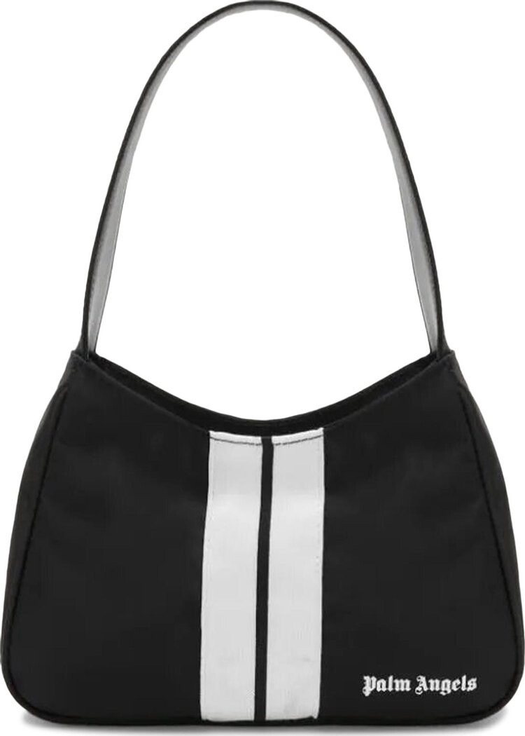 

Сумка Palm Angels Venice Track Hobo Bag Black/White, черный