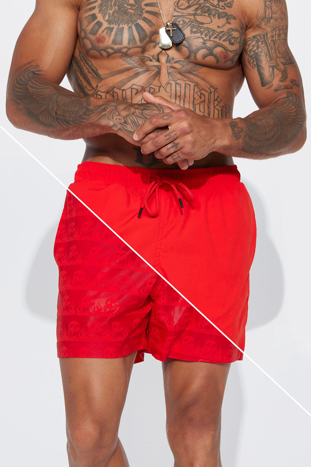 

Плавки Fashion Nova ZDF01W310049, красный