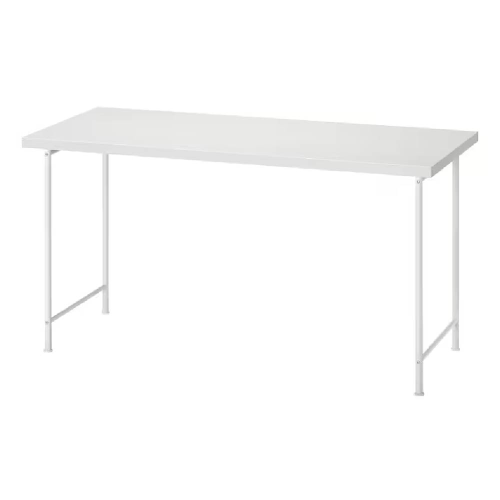 Стол Ikea Lagkapten/Spand 140X60 см, белый