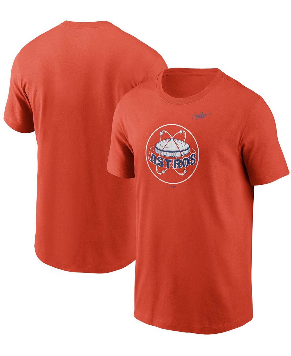 

Мужская футболка с логотипом orange houston astros cooperstown collection Nike