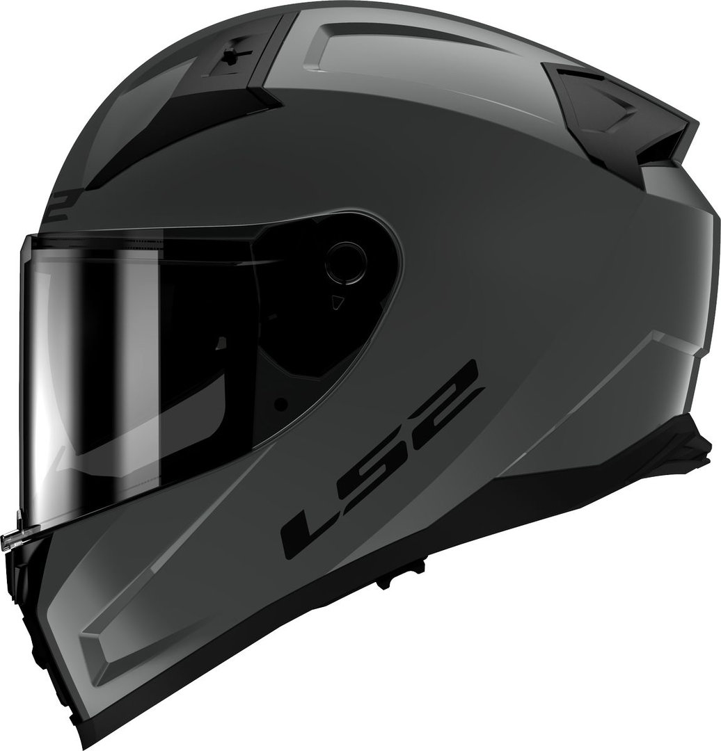 Шлем LS2 Vector II Solid, серый метрический шлем vector ii ls2