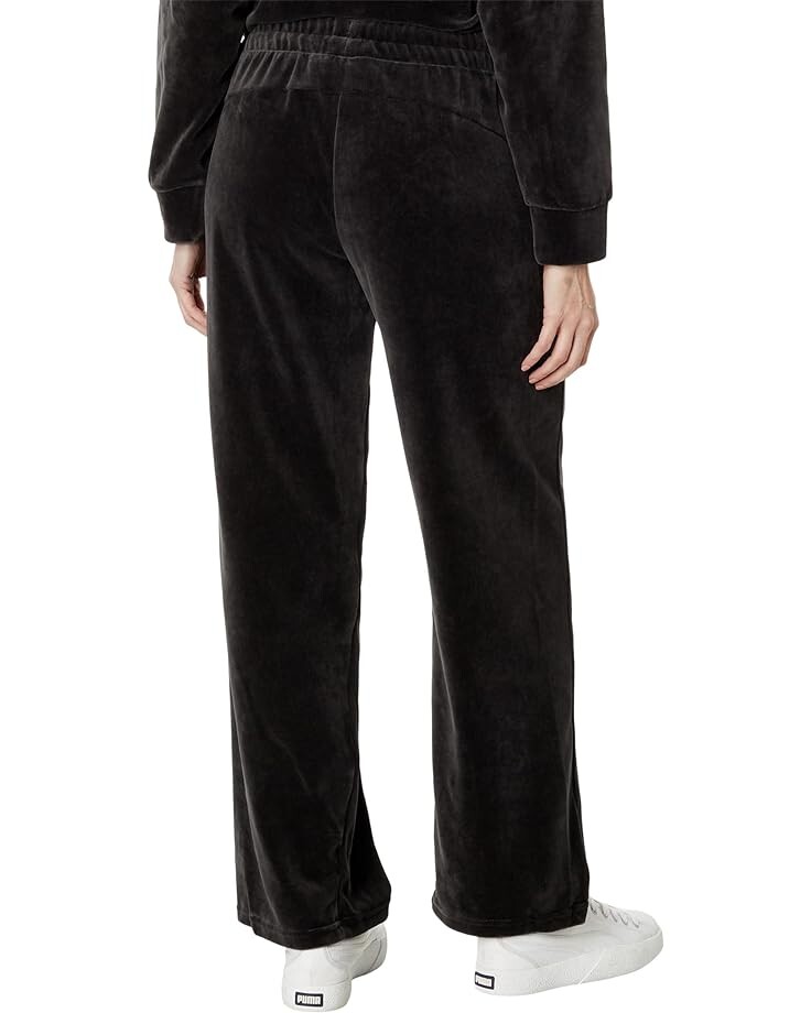 

Брюки PUMA Essentials Elevated Velour Straight Pants, цвет Puma Black