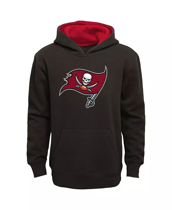 

Пуловер с капюшоном Big Boys Pewter Tampa Bay Buccaneers Prime Outerstuff, серебряный
