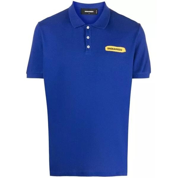 

Футболка logo polo shirt Dsquared2, синий