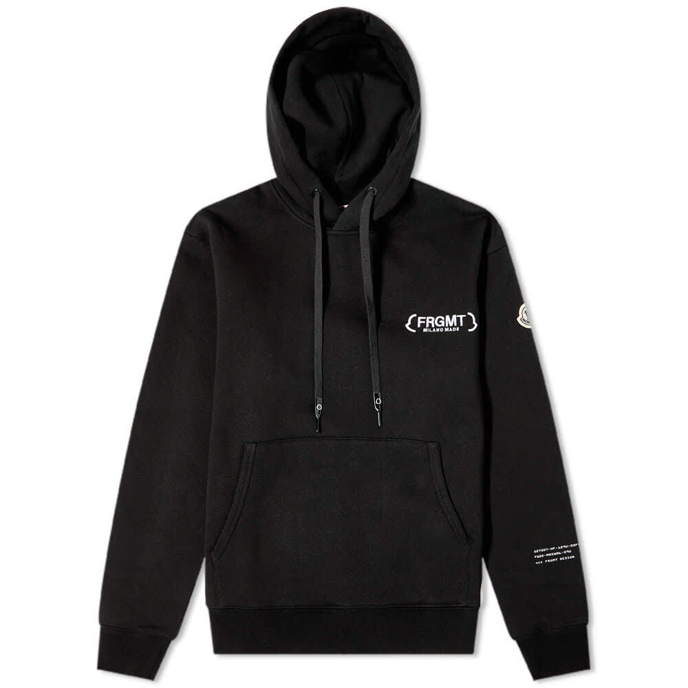 

Толстовка с логотипом Moncler Genius Fragment, черный