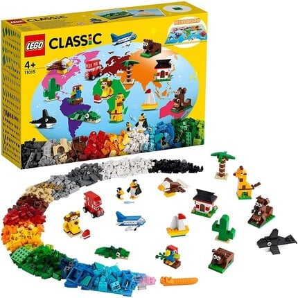 

Конструктор Lego 11015 Classic вокруг света, для детей 4 лет