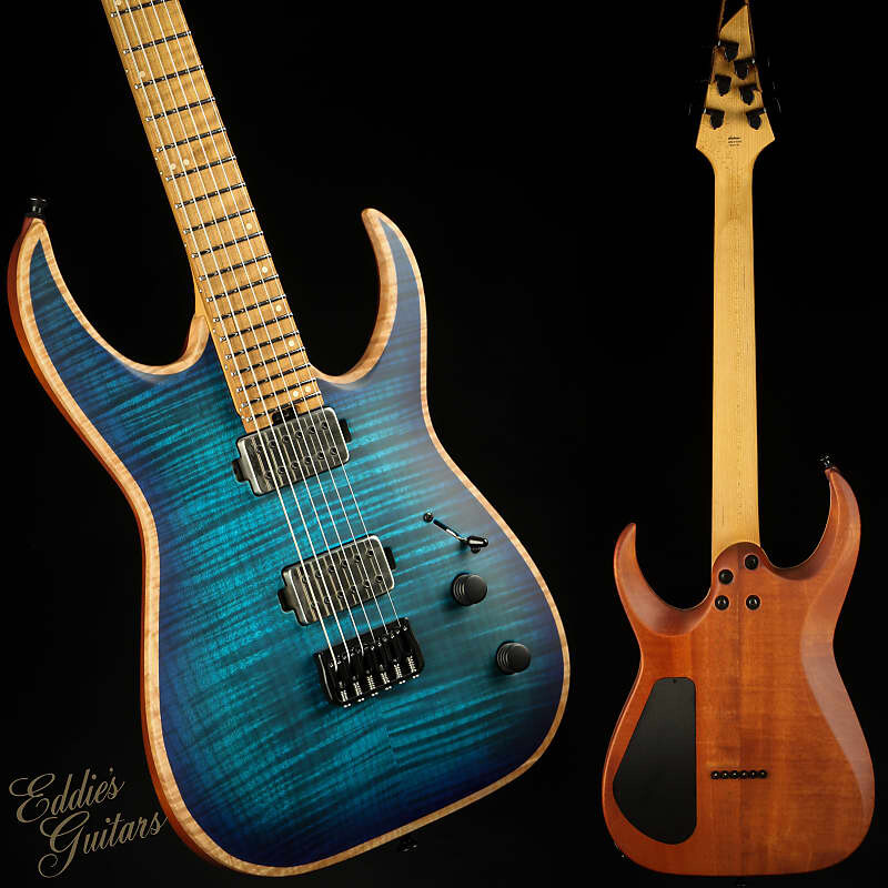 

Джексон США Миша Мансур Джаггернаут HT6FM Carmalized Flame Maple Fingerboard Satin Laguna Burst Jackson USA Misha Mansoor Juggernaut HT6FM Carmalized Flame Maple Fingerboard Satin Laguna Burst