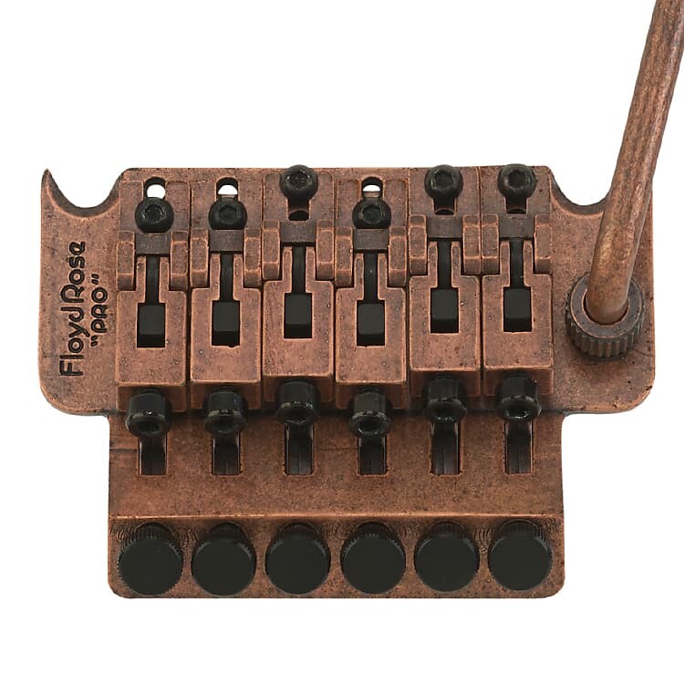 

Подлинное тремоло Floyd Rose 1000 Series Pro, античная бронза