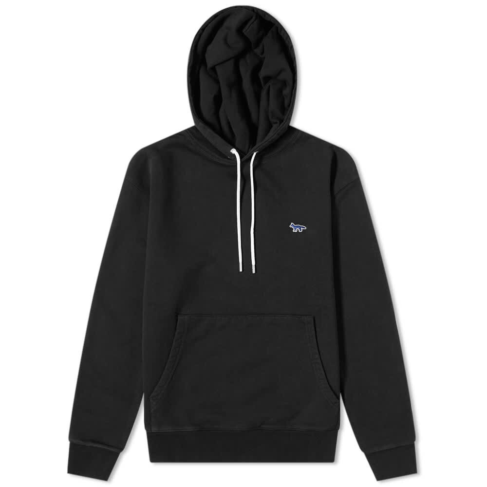 

Толстовка Maison Kitsuné Navy Fox Patch Classic Popover Hoody, Черный