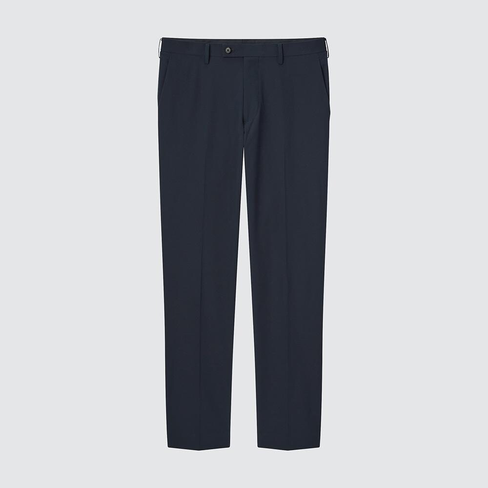 

Эластичные брюки Uniqlo, синий