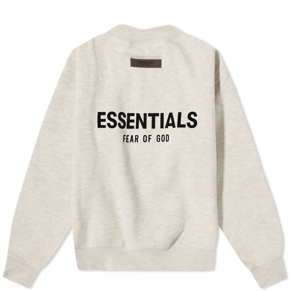 

Толстовка FEAR OF GOD ESSENTIALS Kids ESS Crew Neck Sweat, Белый