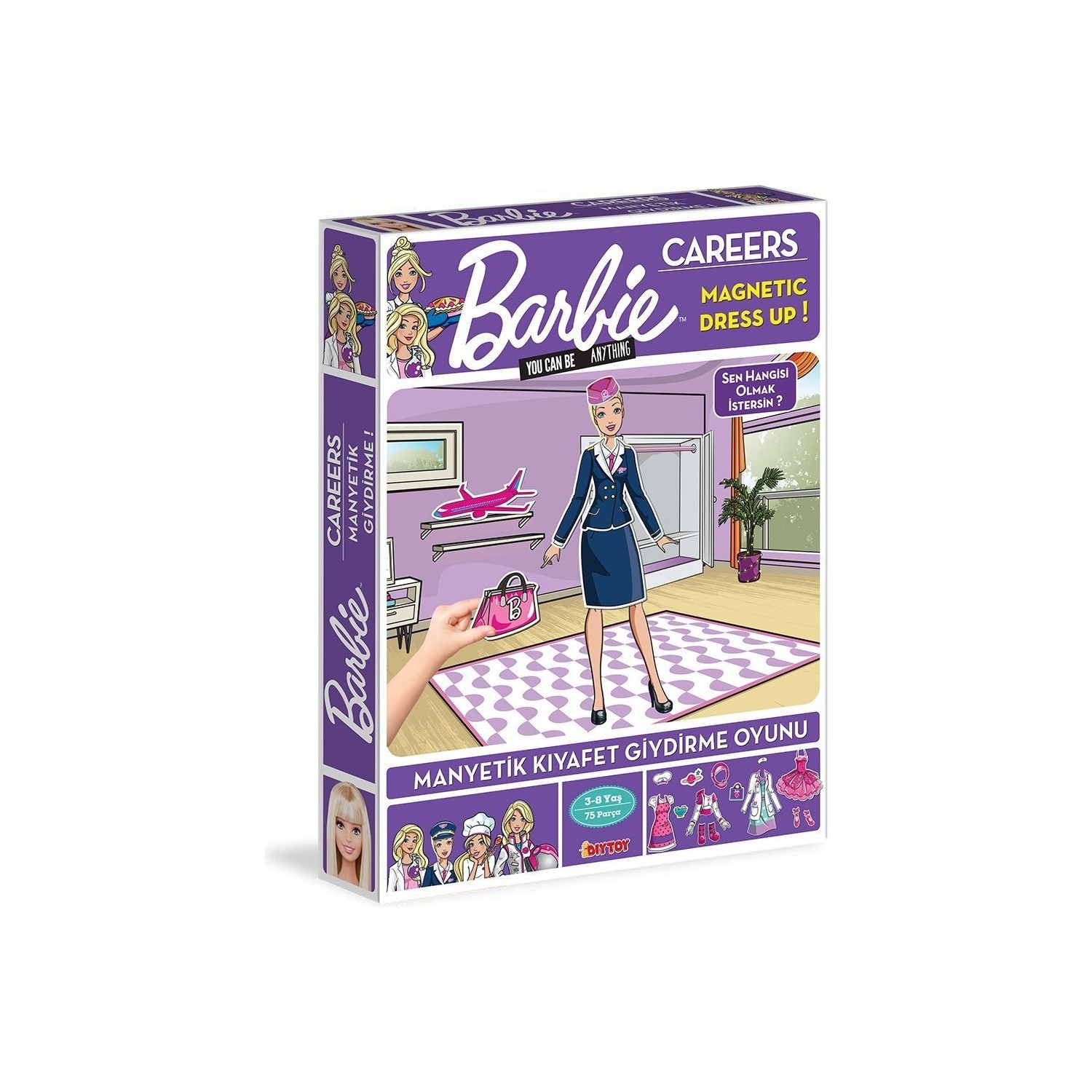 Магнитная игра-одевалка Barbie Careers – заказать из-за границы с доставкой  в «CDEK.Shopping»