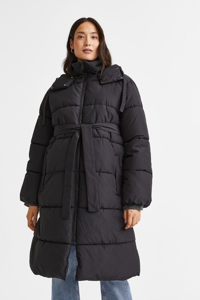 

МАМА Пуховик H&M, черный