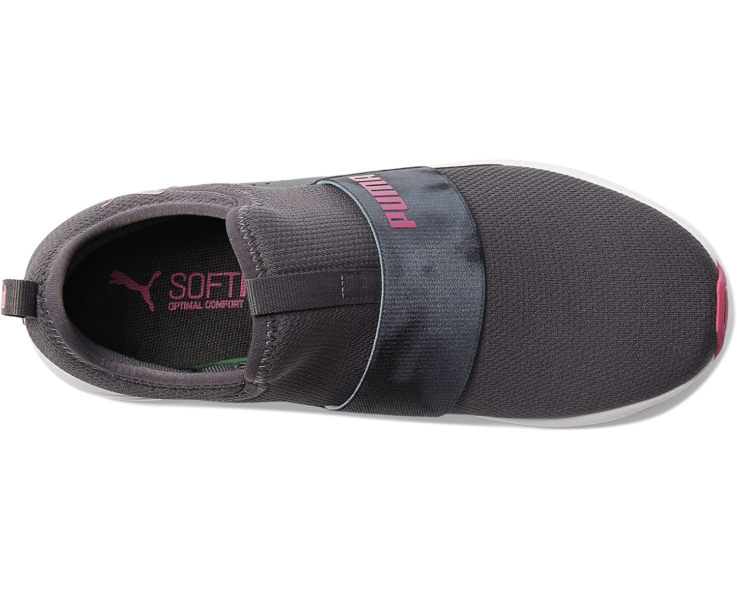 

Кроссовки Softride Sophia Slip-On Dark Sky PUMA, асфальт
