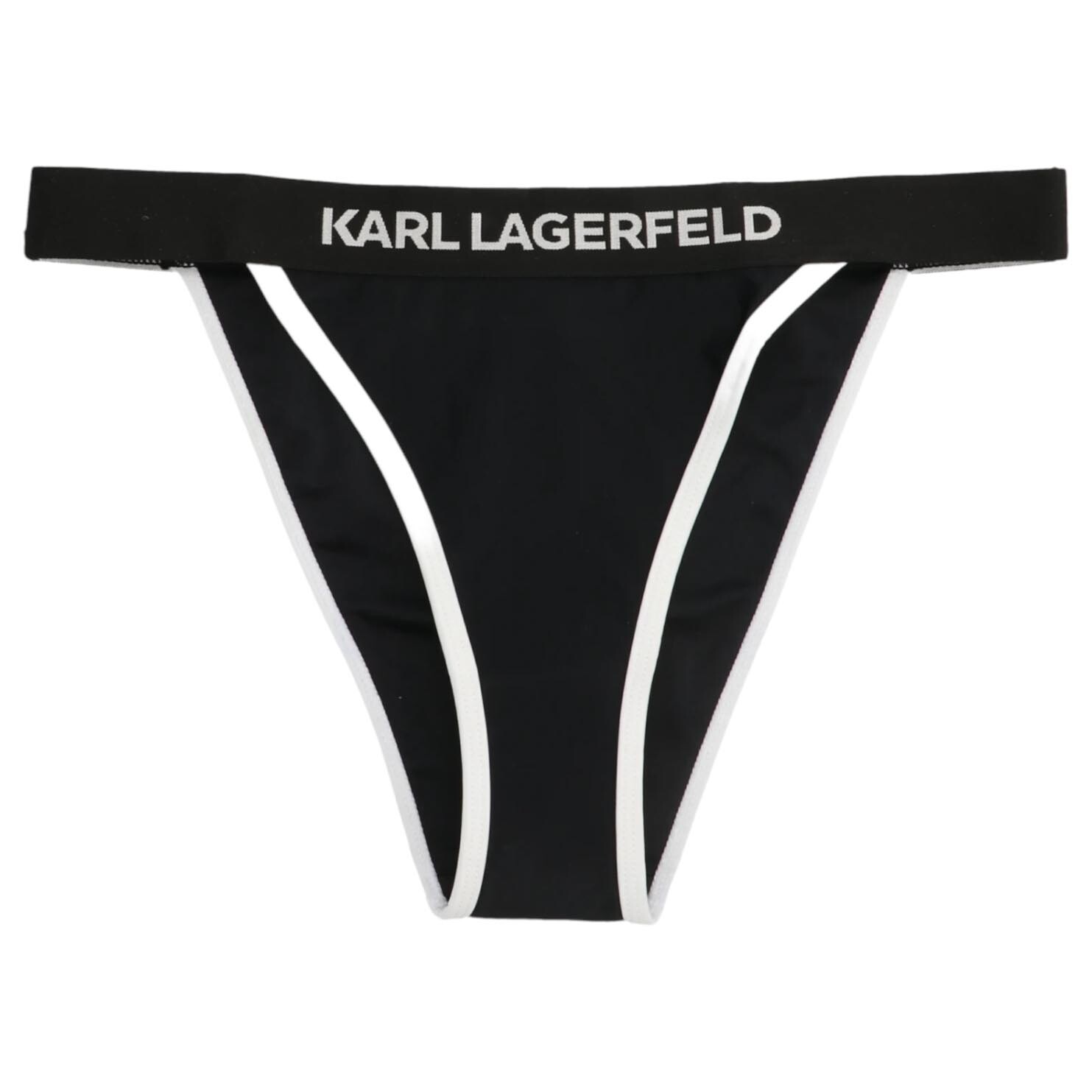 

Трусы Karl Lagerfeld Karl Logo Bikini Bottom, черный
