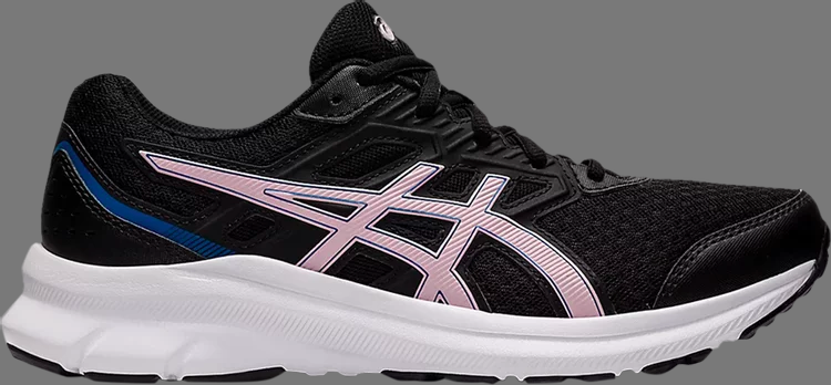 Кроссовки wmns jolt 3 'black barely rose' Asics, черный - фото