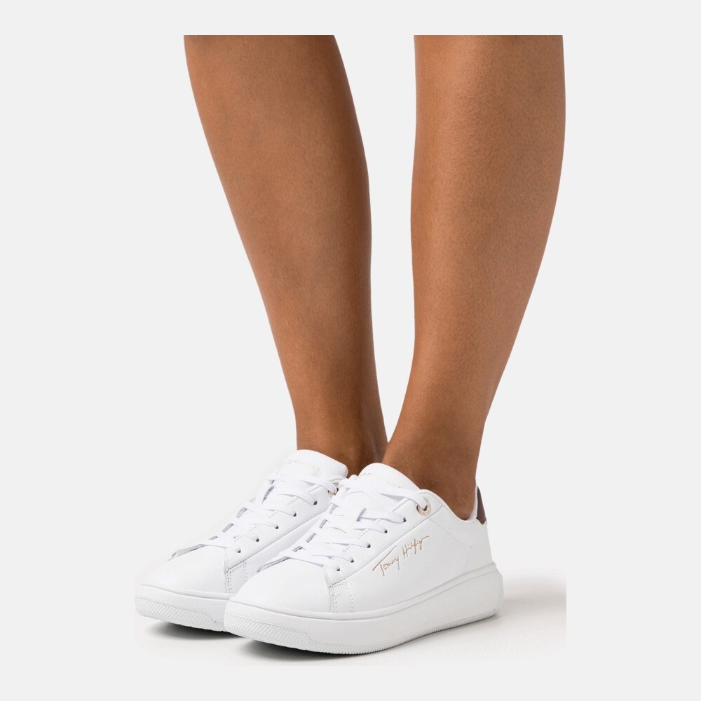 

Кроссовки Tommy Hilfiger Signature Court, white